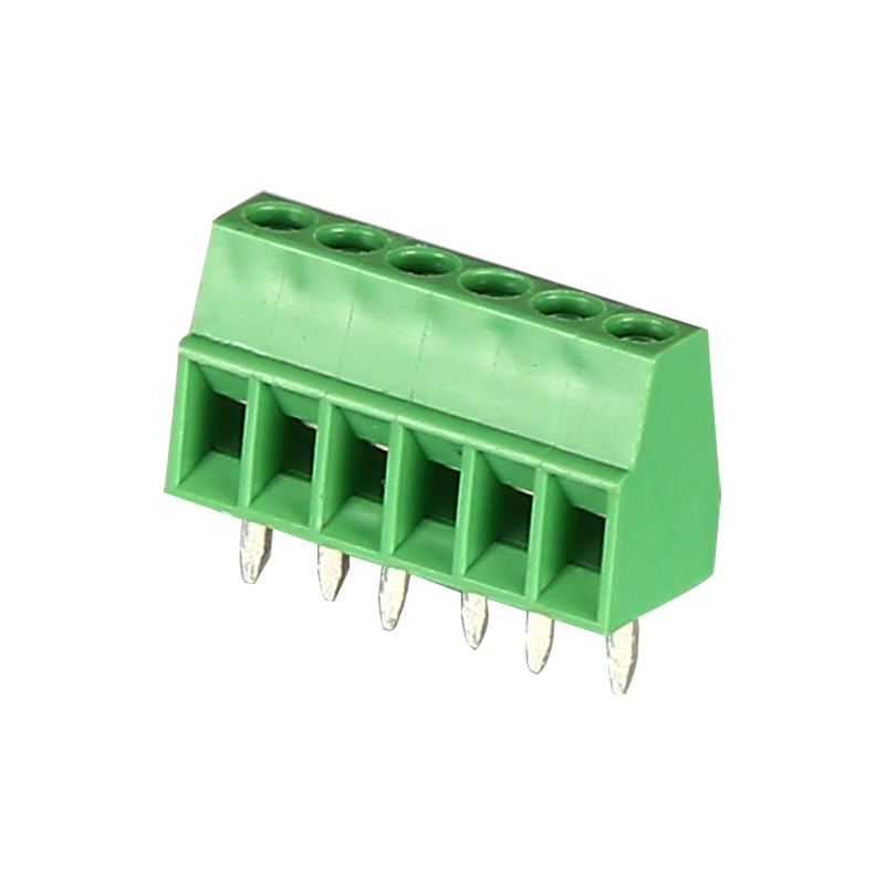 6P পিচ 5.0 5.08 স্ক্রু PCB টার্মিনাল ব্লক